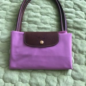 Longchamps bag, pink color